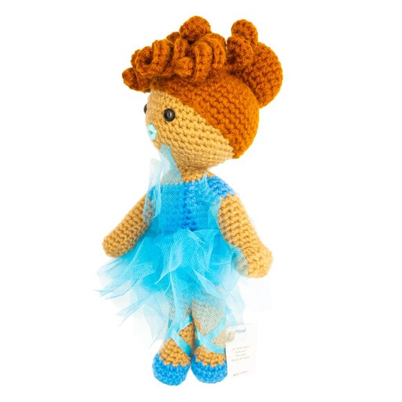 Ade Wearing Blue Tutu from Ms Kenya Doll Custom-Made Collection - Picture 4 of 6